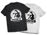T-shirt Machete Capelli & Barba
